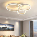 plafonnier Décoration nordique maison chambre décor lampes LED intelligentes pour salon éclairage intérieur lampara