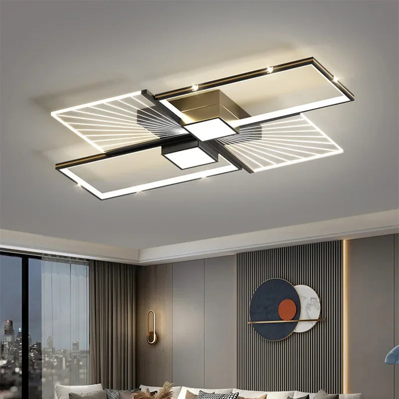 Plafonnier LED nordique pour chambre salon salle à manger étude Design créatif Lustre décoration de la maison luminaire Lustre - vue 4 sur 11