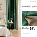 Rideau occultant moderne épais pour salon chambre