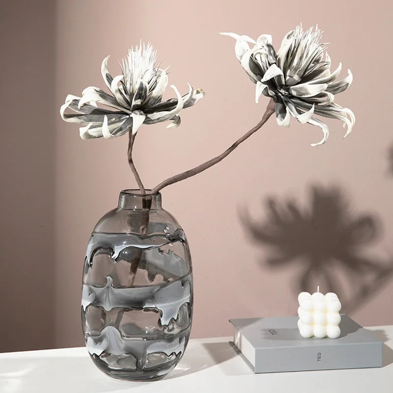 vase en verre pliable pour arrangements floraux et terrariums décoratifs - vue 5 sur 10
