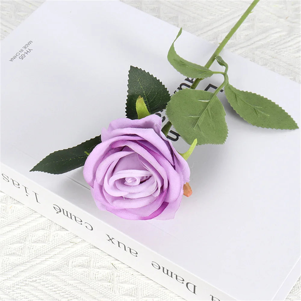 bouquet de roses artificielles pour mariage Noël ou Saint-Valentin - vue 13 sur 14