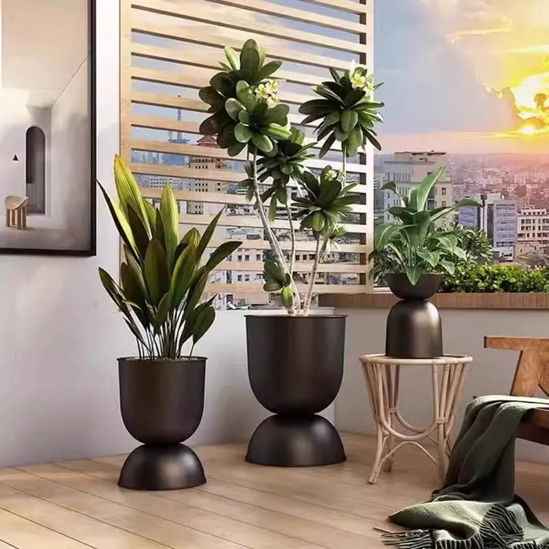pots pour plantes et décorations de jardin élégantes