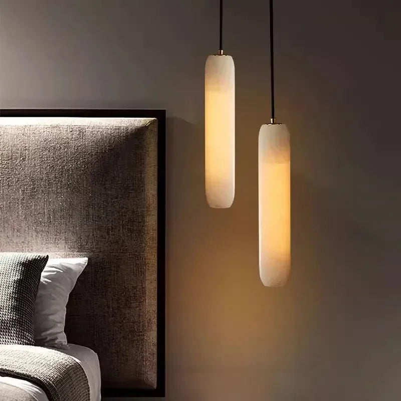 lustre en marbre naturel nordique pour décoration intérieure - vue 4 sur 7
