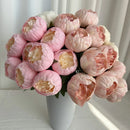 bouquet de pivoines artificielles pour mariage et décoration élégante