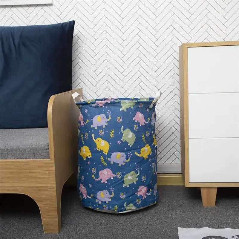 paniers à linge imperméables style nordique moderne grande capacité pliable - vue 6 sur 11