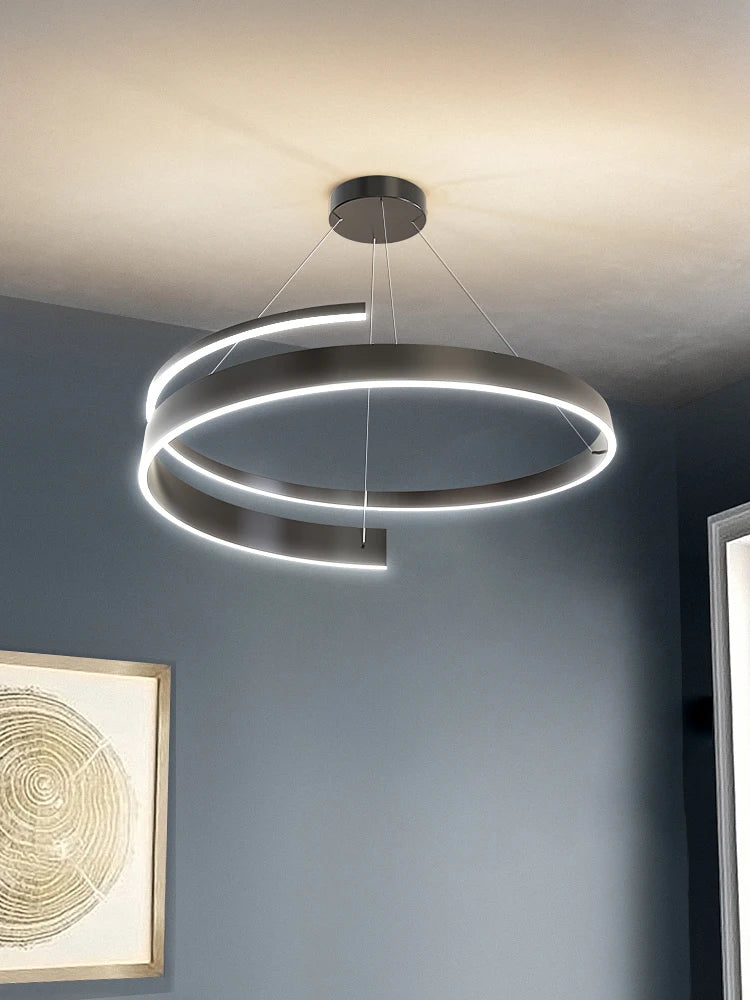 lustre minimaliste moderne nordique design ambiance restaurant intérieur
