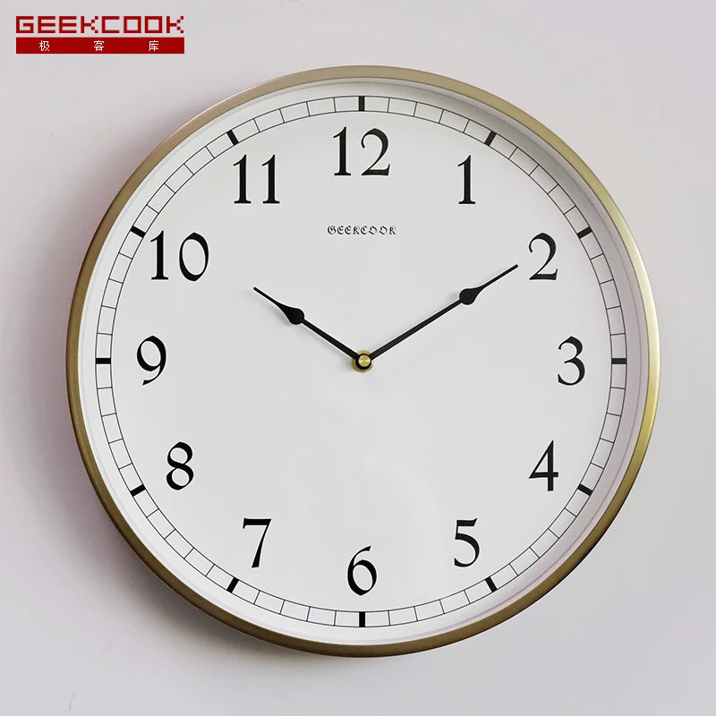 horloge murale de luxe moderne silencieuse pour intérieur - vue 8 sur 13