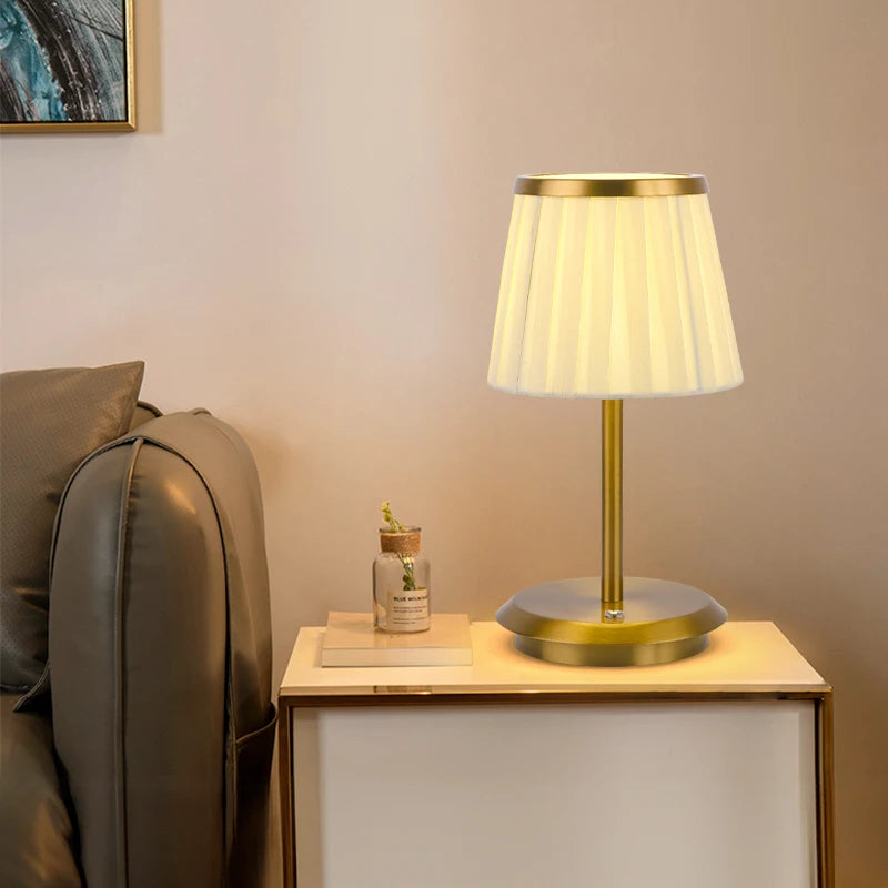 Abat-jour pour lampes en tissu - vue 5 sur 8