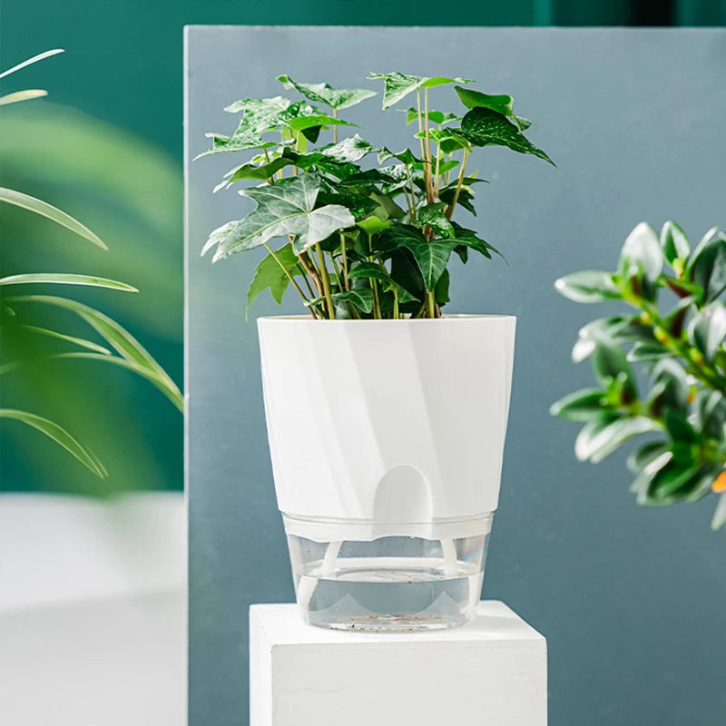 pot de fleurs automatique pour plantes d'intérieur hydroponiques - vue 5 sur 6