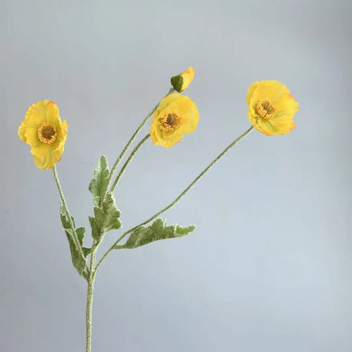 bouquet de fleurs artificielles pavot pour décoration maison jardin fête