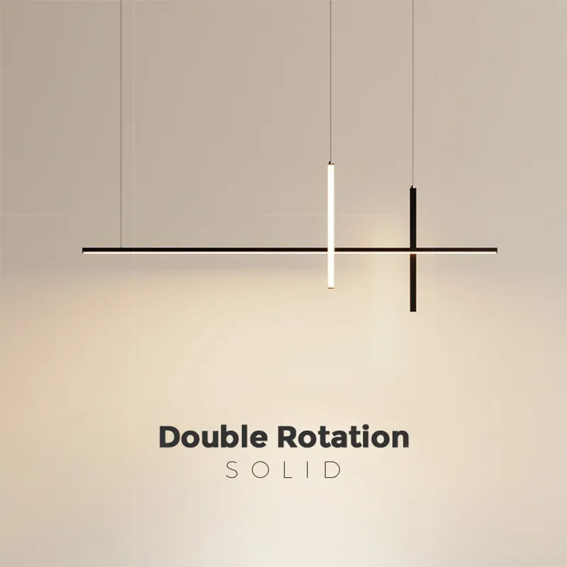 Lustre led simple et moderne pour salle à manger - vue 3 sur 14