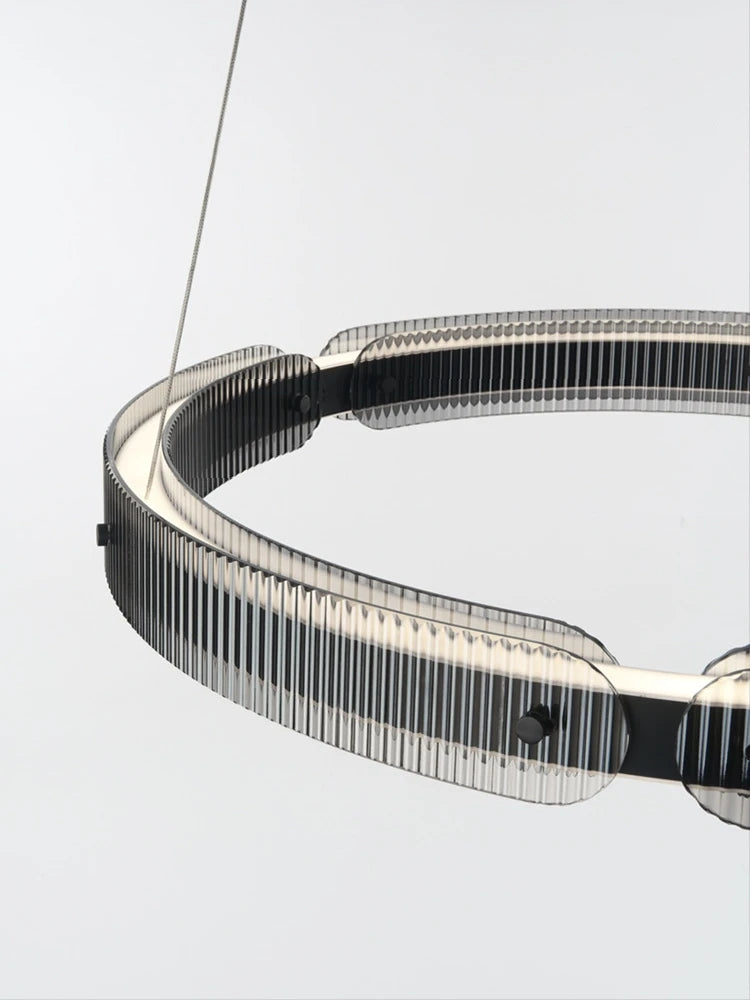 suspension moderne en acrylique pour décoration intérieure élégante - vue 6 sur 7