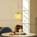 lustre boule de cristal design artistique de luxe moderne