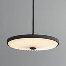 Lustre barre led suspension noir blanc