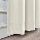 Rideau velours occultant moderne sur mesure salon chambre
