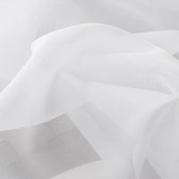Voilage tulle transparent style moderne pour salon chambre