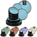 service de table ceramique gres style moderne complet