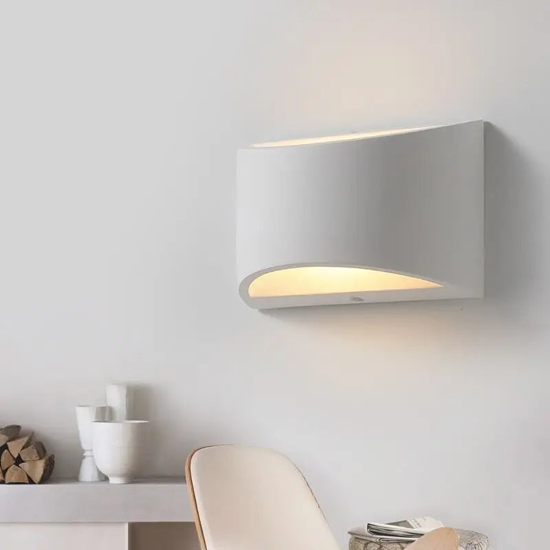 applique murale led design moderne éclairage haut et bas
