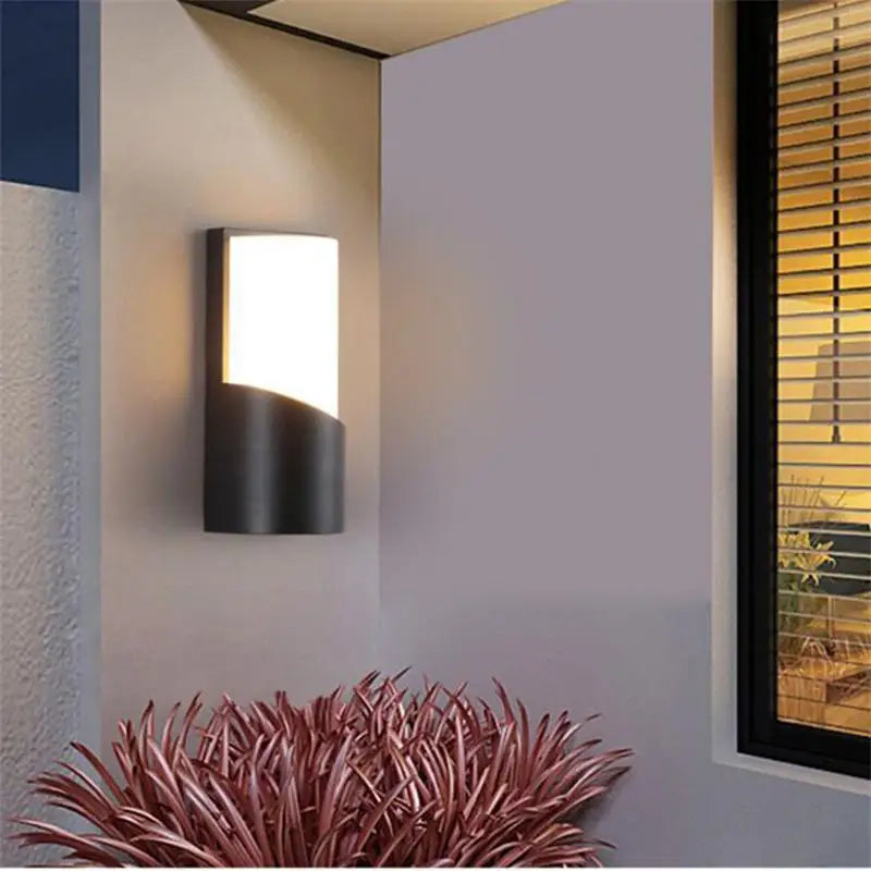 applique murale led résistantes à l'humidité pour décoration extérieure rurale
