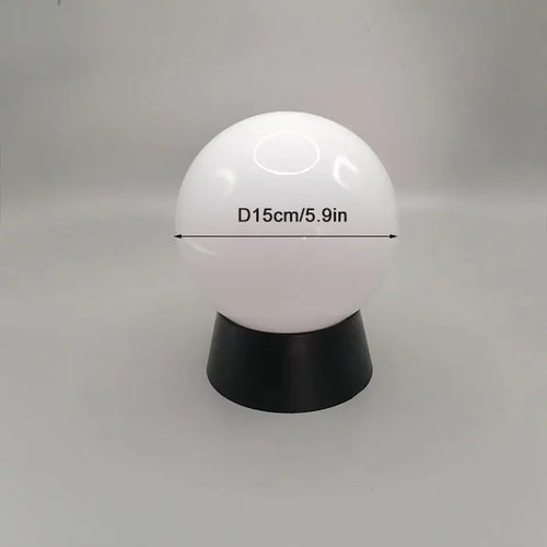 lampadaire extérieur globe noir pour éclairage de jardin et terrasse