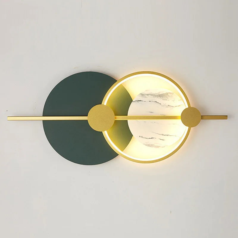 applique murale led nordique de luxe pour hôtel - vue 6 sur 9