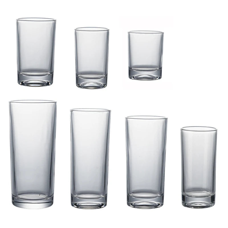 Verres cocktail design épuré plusieurs contenances résistants chaleur - vue 7 sur 7