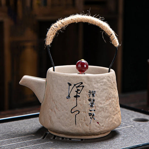 Service a the japonais retro theiere ceramique artisanale