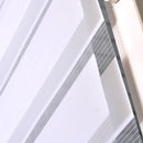 Store enrouleur double couche translucide pour salon chambre