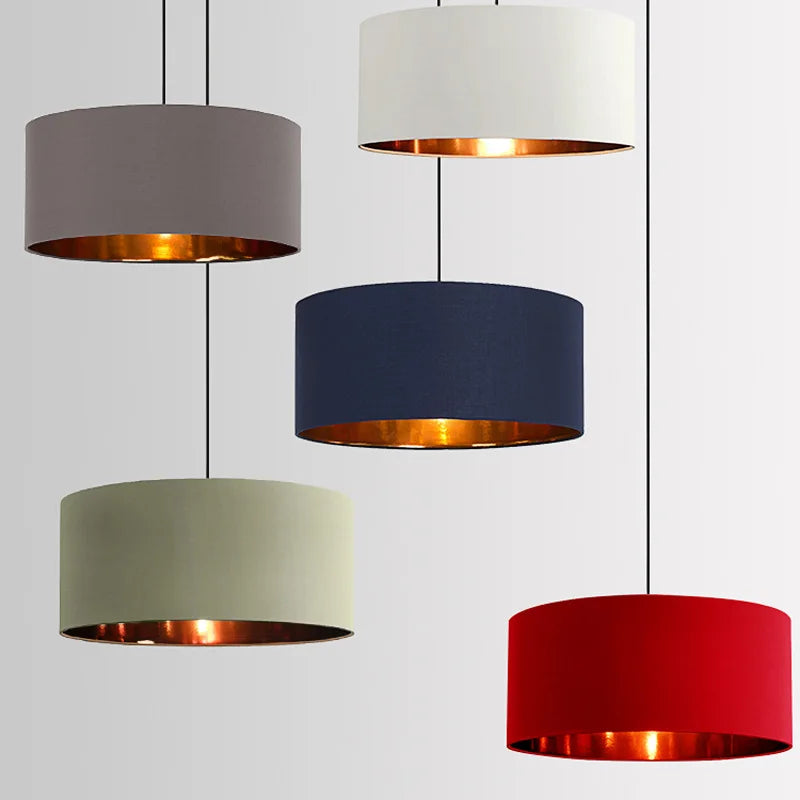 Lustre en lin pour décoration intérieure moderne et élégante