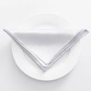 Serviette de table satin style moderne pour receptions