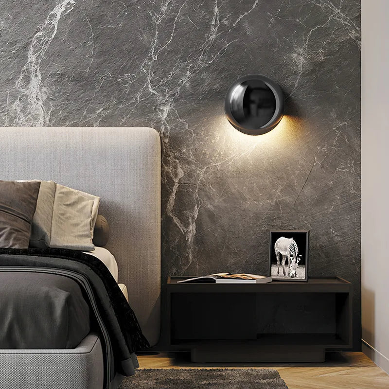 applique murale moderne en fer et acrylique design élégant pour intérieur - vue 2 sur 8