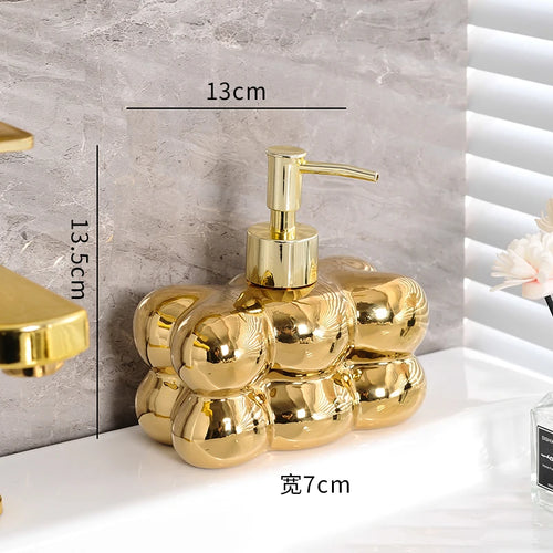 décoration de salle de bain luxe nuages créatifs en céramique
