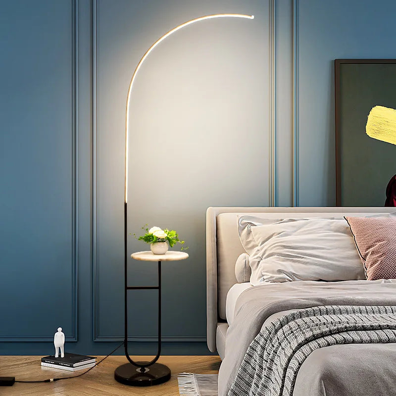 lampadaire led design moderne minimaliste - vue 6 sur 8