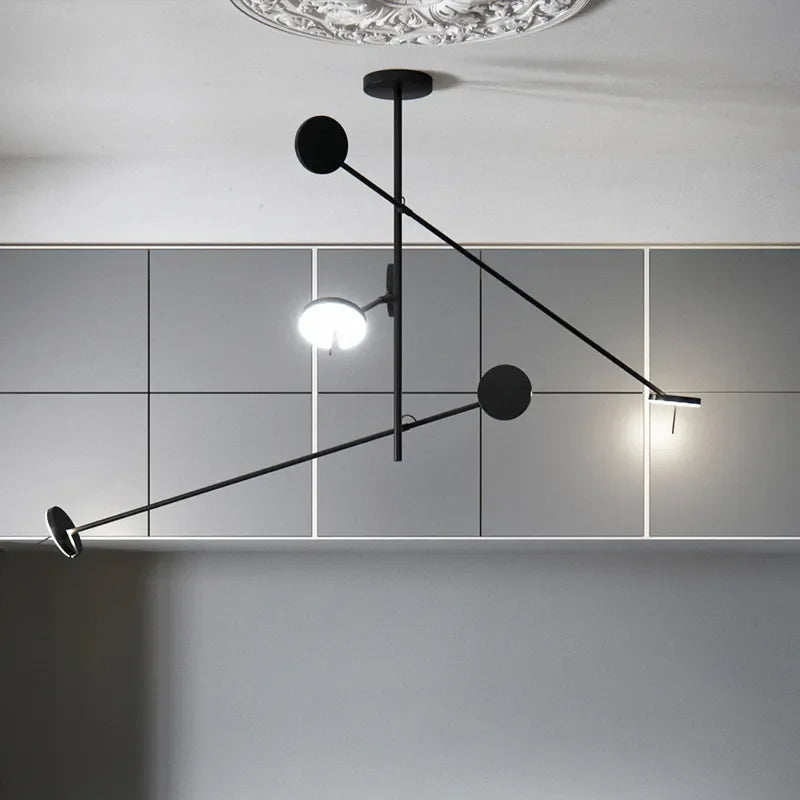lustre led design nordique pour tables basses de restaurant