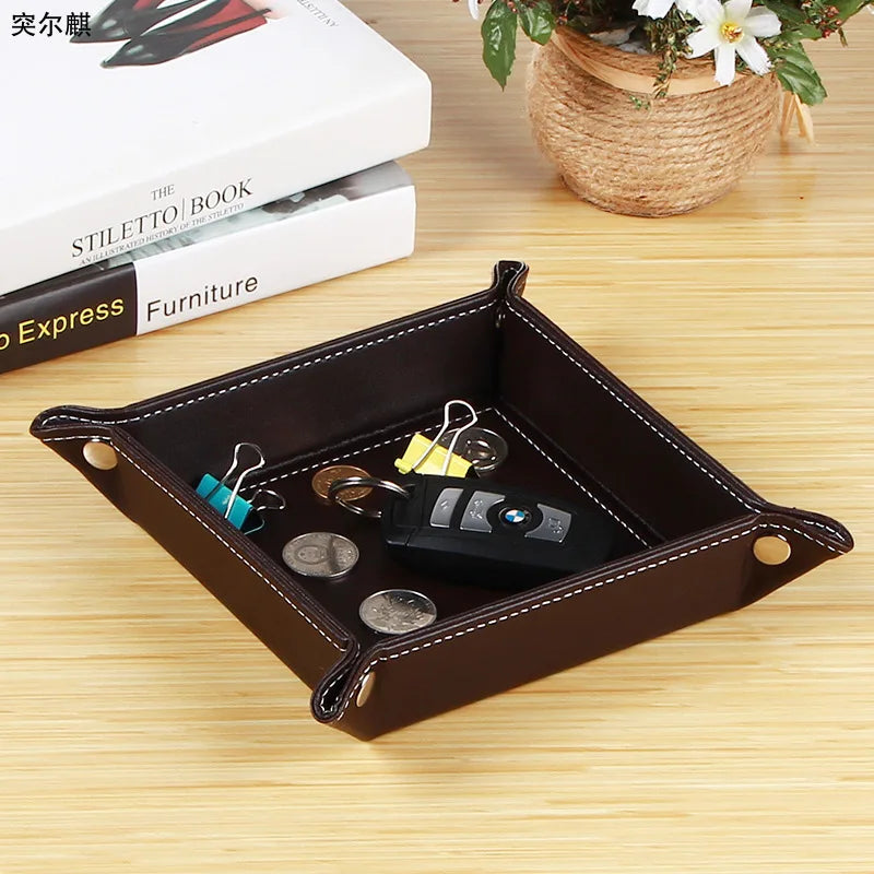 plateau moderne vide-poche pour clés et petits objets