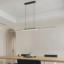 lampes suspendues modernes longue bande éclairage intérieur décoration maison