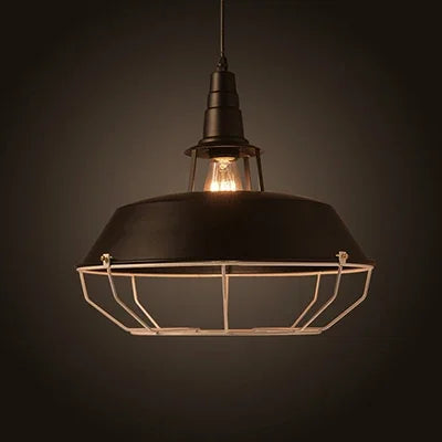 Suspension rétro de Style industriel lampe suspendue Vintage avec ampoule Led E27 dortoir salle à manger cuisine Bar