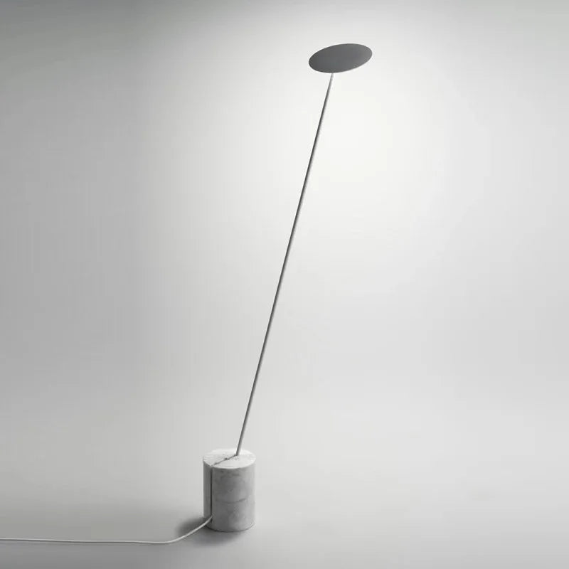 Lampadaire LED marbre créatif minimaliste moderne - vue 5 sur 9