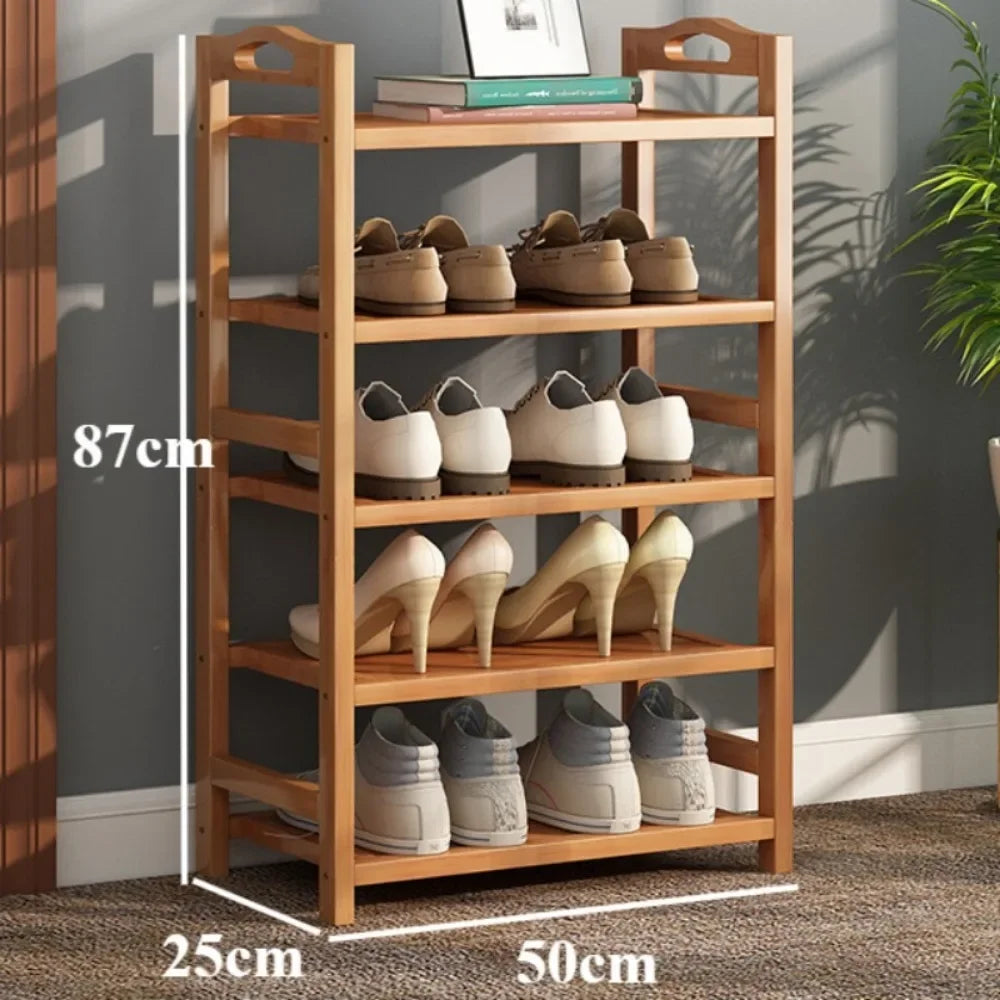 étagère à chaussures intérieure 3 4 5 étages organisateur de rangement multicouche - vue 10 sur 17