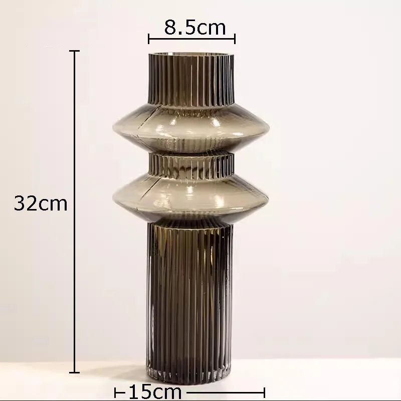 vase en verre pour fleurs hydroponiques décoration moderne et originale - vue 8 sur 14