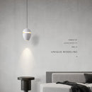 Suspension LED design intérieur de couleur cuivrée