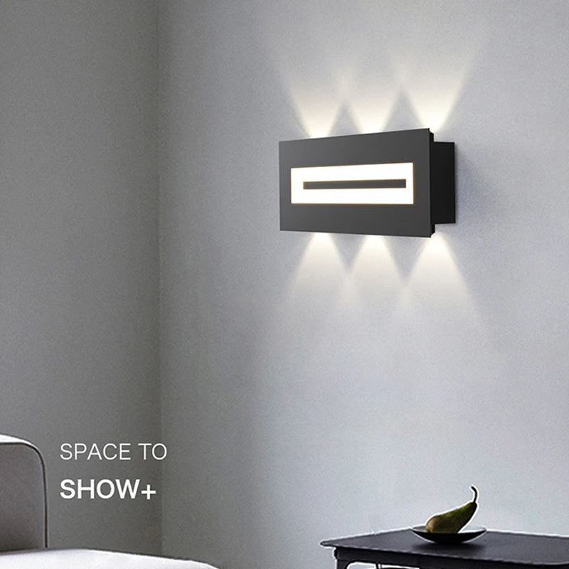 applique murale led double tête style nordique pour hôtel