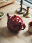 Theiere japonaise en porcelaine sous émail haute temperature