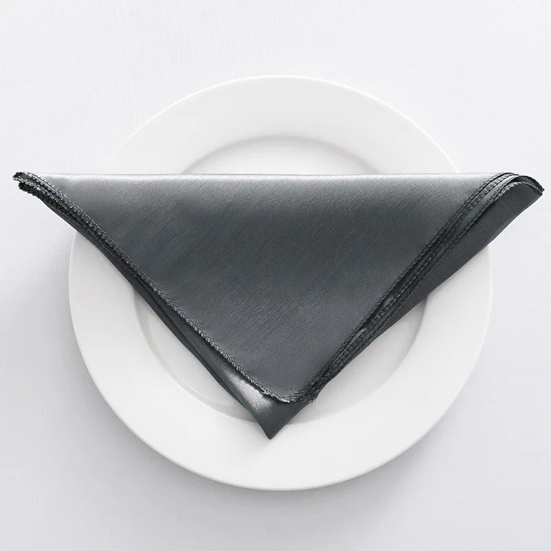 Serviette de table satin style mariage receptions elegantes