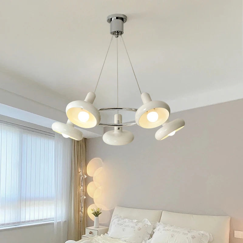 lustre bauhaus led suspendu pour table à manger - vue 5 sur 8