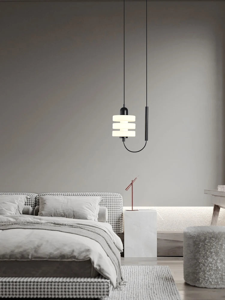 lustre minimaliste en verre pour un éclairage moderne - vue 4 sur 7
