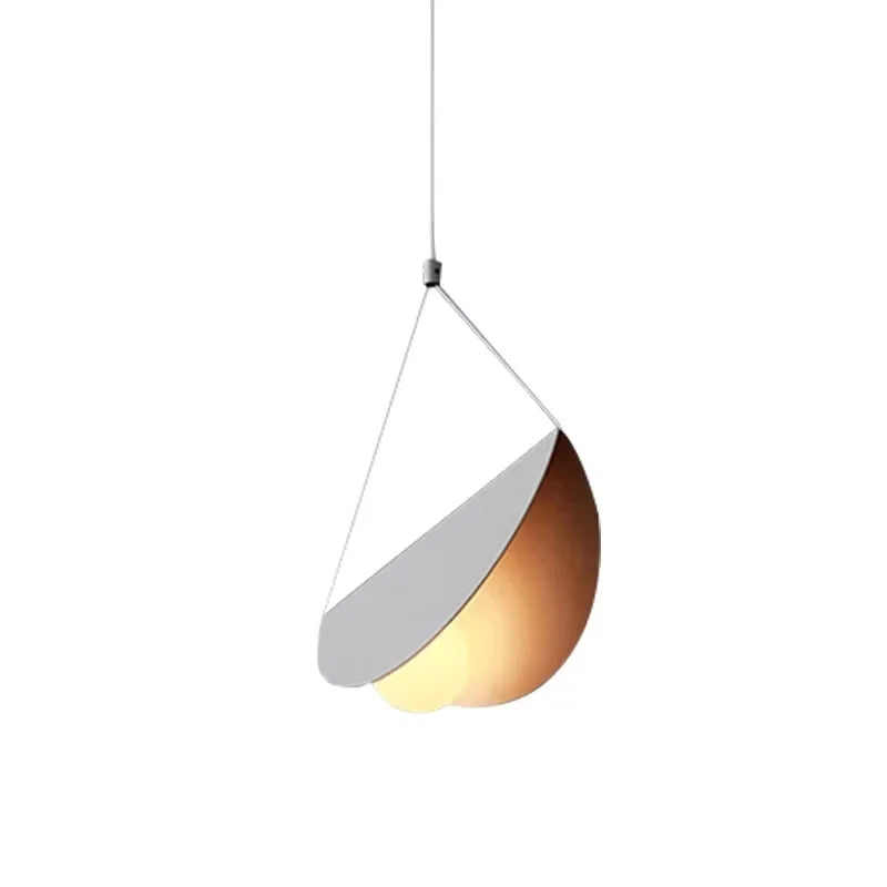 Nordic Designer Minimalist Modern Chandelier Ceiling Suspension Creative Pendant Lamp Hanging Light - vue 7 sur 9