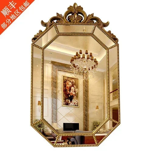 miroir décoratif suspendu nordique pour un élégant maquillage - vue 14 sur 14