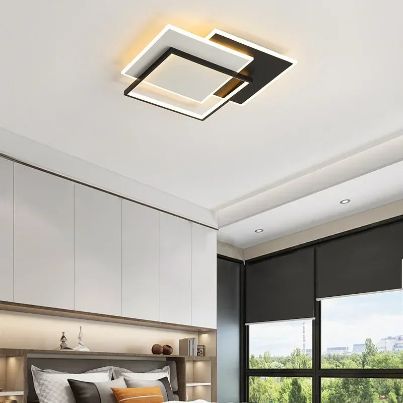 lustre moderne simple pour décoration intérieure lumineuse - vue 7 sur 20