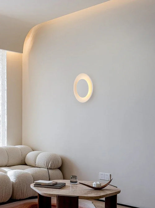 applique murale en plâtre design led moderne minimaliste créative